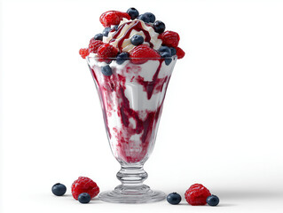 yogurt with berries