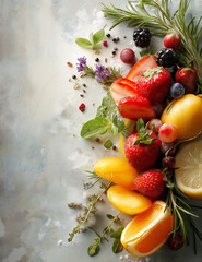 fresh fruit salad