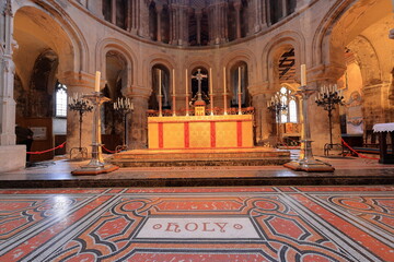 St Bartholomew the Great Church, founded in 1123 in London, United Kingdom