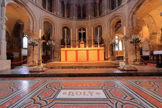 St Bartholomew the Great Church, founded in 1123 in London, United Kingdom