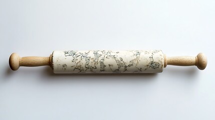 Decorative Rolling Pin with Kitchen Tool.
