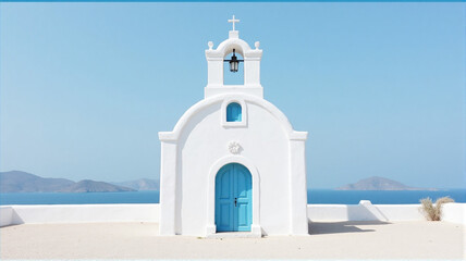 church in santorini