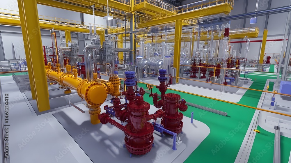 Poster digital twin modeling of automated valve networks