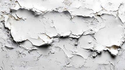 Obraz premium White art texture with cracked plaster look high resolution images