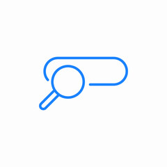 web search icon sign vector
