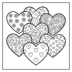 Comfy Patterns Bold and Easy Coloring Book for Kids and Adults
