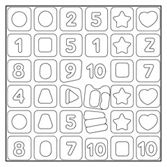 Comfy Patterns Bold and Easy Coloring Book for Kids and Adults