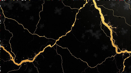 lightning in the night