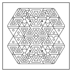Comfy Patterns Bold and Easy Coloring Book for Kids and Adults