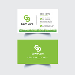 Lawncare Business Card Template