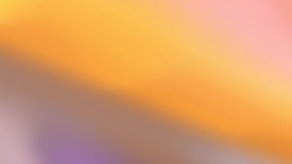 Obraz premium Abstract pastel orange yellow pink and purple gradient background ideal for website design or presentation templates.