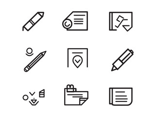 Minimalist Contract Line Art for Modern Business Websites
