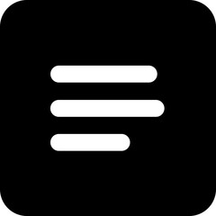 Obraz premium Ícones de Menu Minimalistas em Estilo Flat – UI/UX, Web e Mobile, perfeitos para interfaces de usuário (UI/UX), design de aplicativos mobile, web - Minimalist Menu Icons in Flat Style – UI/UX, Web