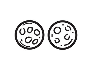 Cookie Line Art for Sweet Treat Illustrations and Designs