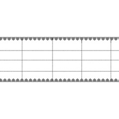 Lace border illustration, decorative line art, certificate decoration 