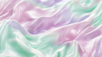 Obraz premium Pastel Colored Silk Fabric Texture Background