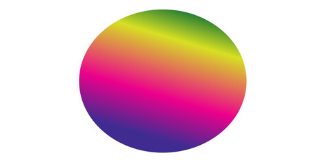 Gradient background, color gradation circle with grain noise texture, vector watercolor abstract holographic blur. Color gradient soft blend mesh of blue purple colors
