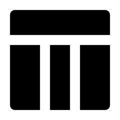 cloud computing solid icon