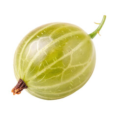 Gooseberry isolated on a transparent background