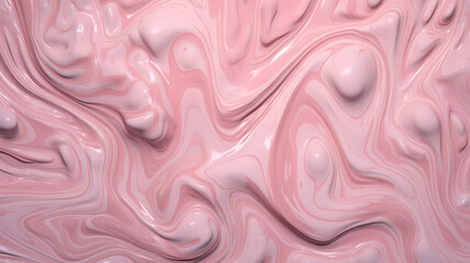 Abstract Pastel Swirl Paint