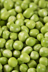 fresh green peas texture background