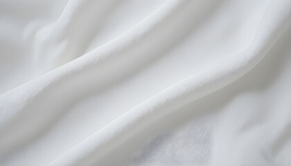 White Fabric Texture Background for Soft and Elegant Design Themes