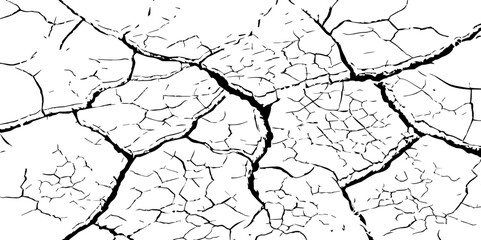 The white background features irregular patterns resembling parched earth.Gray textured background with blank space.Cracked white background with a dry, textured style.
 