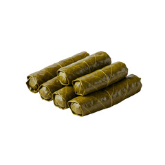Delicious Grape Leaves A Culinary Delight isolated on Transparent Background