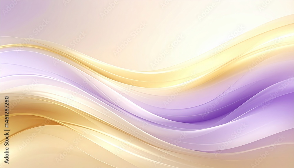 Poster fluid motion design abstract background digital art soft colors serene atmosphere aesthetic patterns