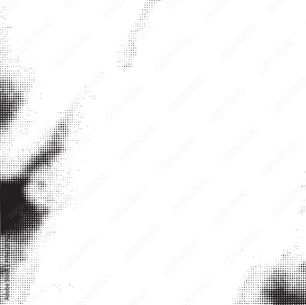 Poster a close-up portrait showcases a partial face with a textured halftone