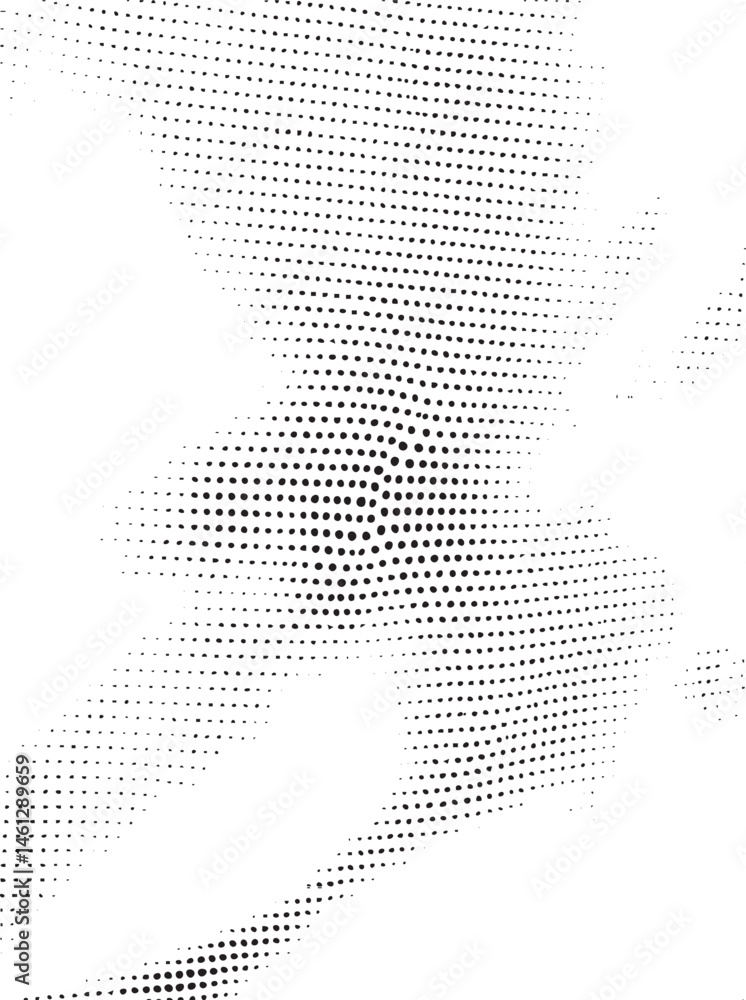 Poster a dynamic abstract of interconnected dots creates a sense of movement and depth.