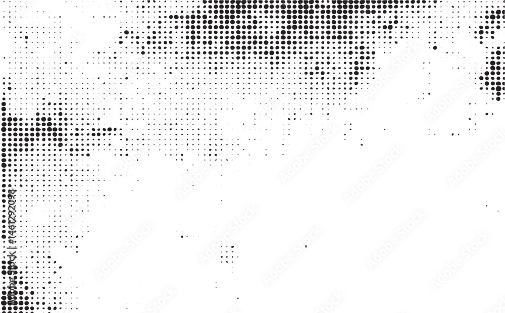 Poster a dynamic abstract background featuring a dense of small evenly spaced dots.