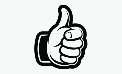 Hand gesture silhouette, hand gesture, peace sign, v sign, line icon, vector silhouette, outline style