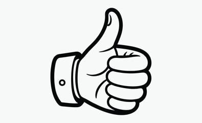 Hand gesture silhouette, hand gesture, peace sign, v sign, line icon, vector silhouette, outline style