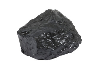 Obraz premium piece of coal isolated on white background PNG