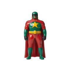 Resolute Superhero Figurine Powerful Symbol of Courage and Strength