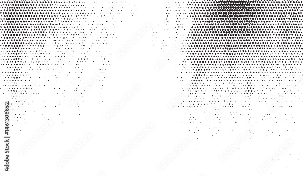 Poster a textured gradient background transitions from dark to light with a scattered of dots.
