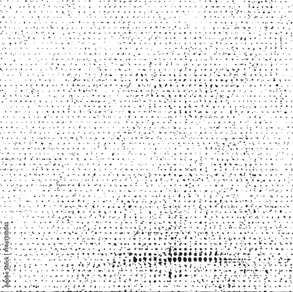 Poster a textured white background displays a subtle gradient effect with scattered dark dots.