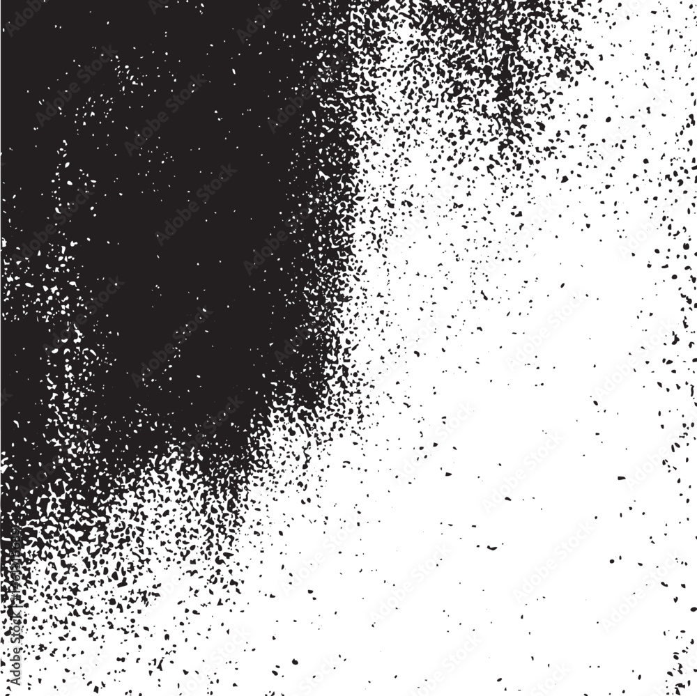 Aufkleber a textured monochrome gradient transitions sharply from black to white creating a dynamic contrast.