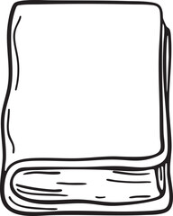 A stack of books rests on a surface.