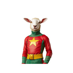 Super Sheep A Hilarious Superhero with a Baaa-rilliant Costume