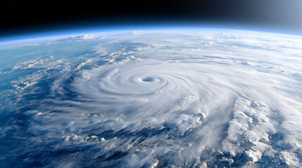 台風,ハリケーン,地球, 世界, 空, 空間, 惑星, 雲, 海, 青, 海, 自然,