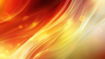 Dynamic abstract design with vibrant warm colors.