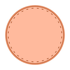 Circle logo for branding ,design grafis element with soft colour