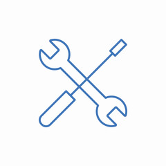 hand tools icon sign vector