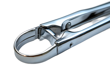 Eyelash curler beauty tool isolated, perfect for makeup tutorials, cosmetic advertisements, and style related visuals, sharp focus.