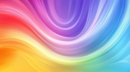 Abstract design with flowing, vibrant colors.