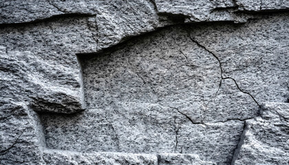 Granite stone wall texture with lots of details