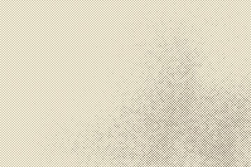 Aged newspaper halftone abstract dotted background and texture	