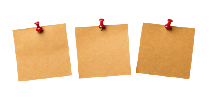 Sticky notes pinned to board create organized space for reminders and ideas, enhancing productivity and creativity